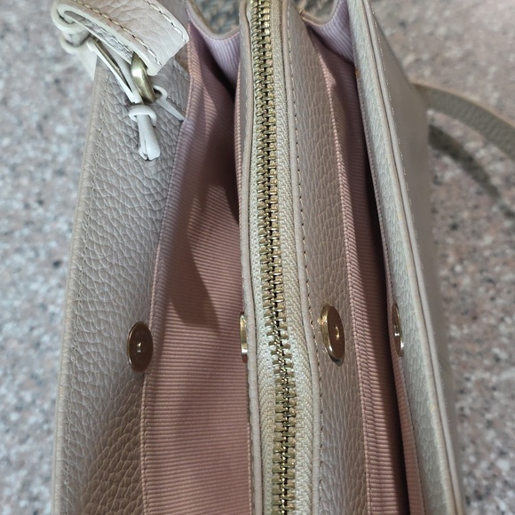 Radley London Taupe Crossbody Bag with Navy Charm - Picture 5 of 7